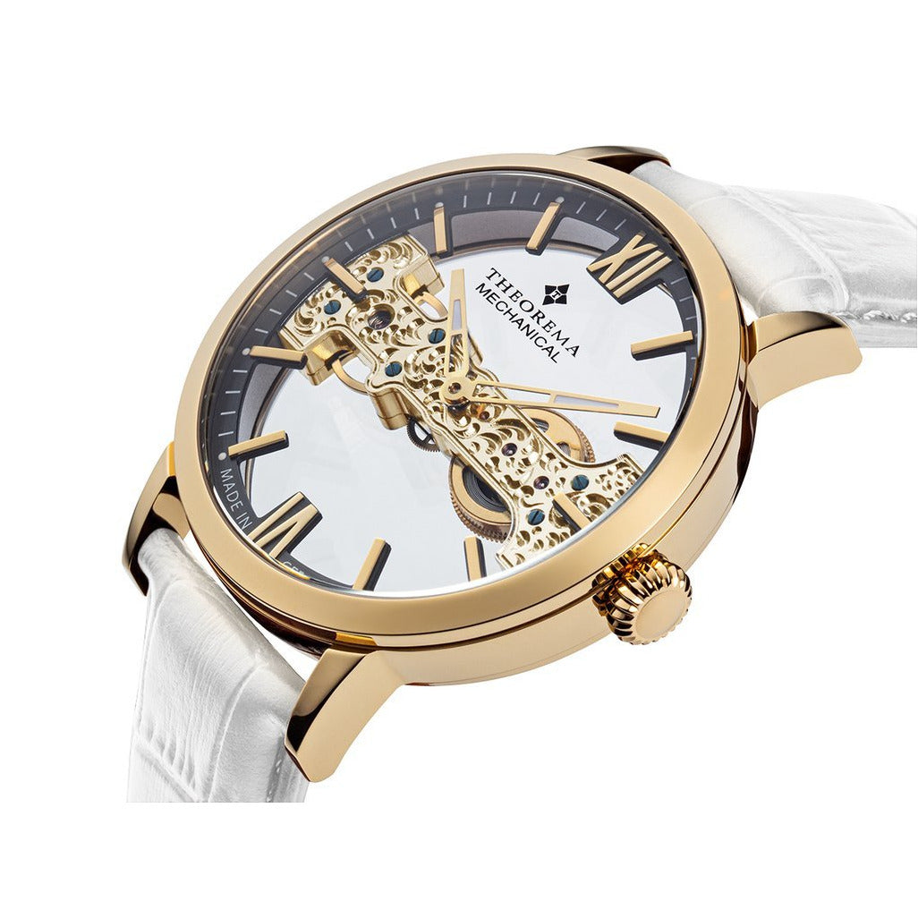 TUFINA GERMANY SAN FRANCISCO THEOREMA GOLD | WHITE Watch