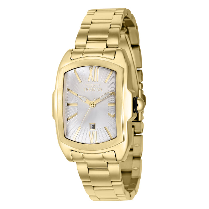 INVICTA Women's Lupah Elegance Classic Date Gold/Silver 29mm Watch