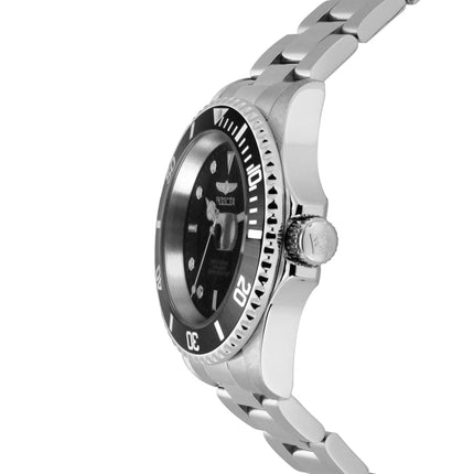 INVICTA Men's Pro Diver 40mm Watch Silver/Black