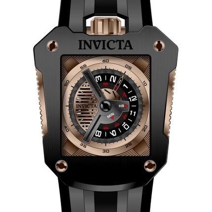 INVICTA Men's JM JUAN MANUEL CORREA Limited Edition Automatic Black/Rose Watch