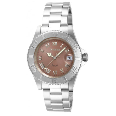 INVICTA Women's Classic Date Diver 40mm Silver/Copper Watch