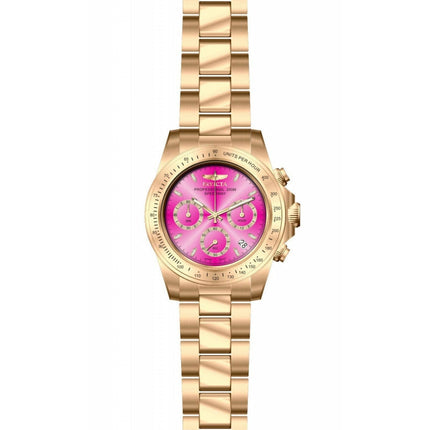 INVICTA Women's Speedway 39mm Rose Gold/Pink Watch
