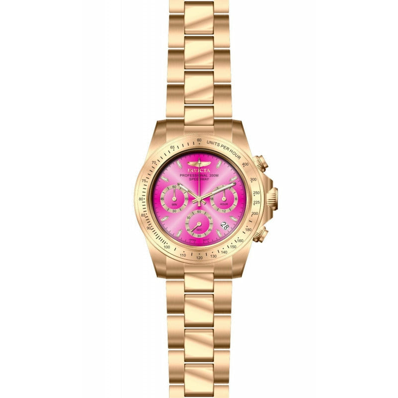 INVICTA Women's Speedway 39mm Rose Gold/Pink Watch