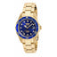 INVICTA Men's Pro Diver 37.5mm Full Gold/Blue 200m Sea Urchin Watch