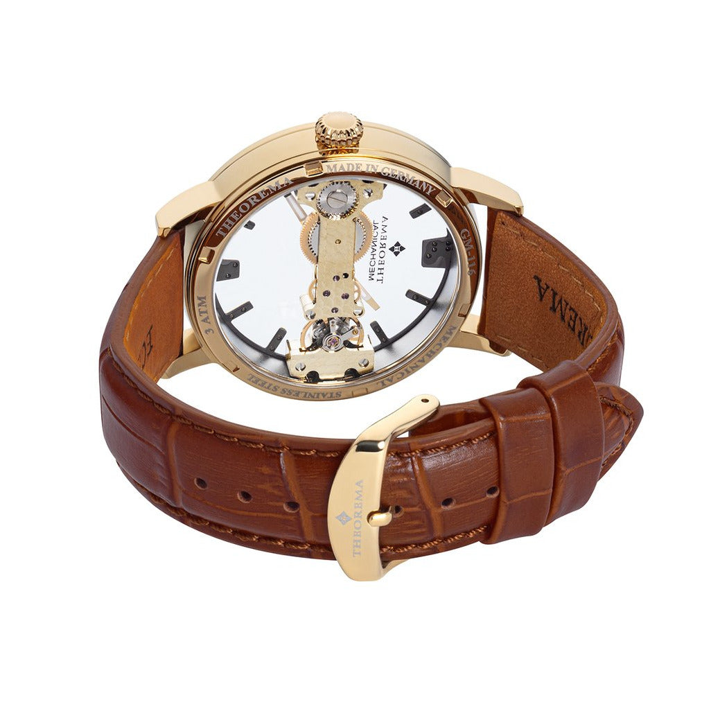 TUFINA GERMANY SAN FRANCISCO THEOREMA GOLD | LIGHT BROWN Watch