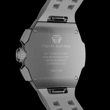 TSAR BOMBA Pre-Built Interchangeable Quartz Calendar Watch-TB8214