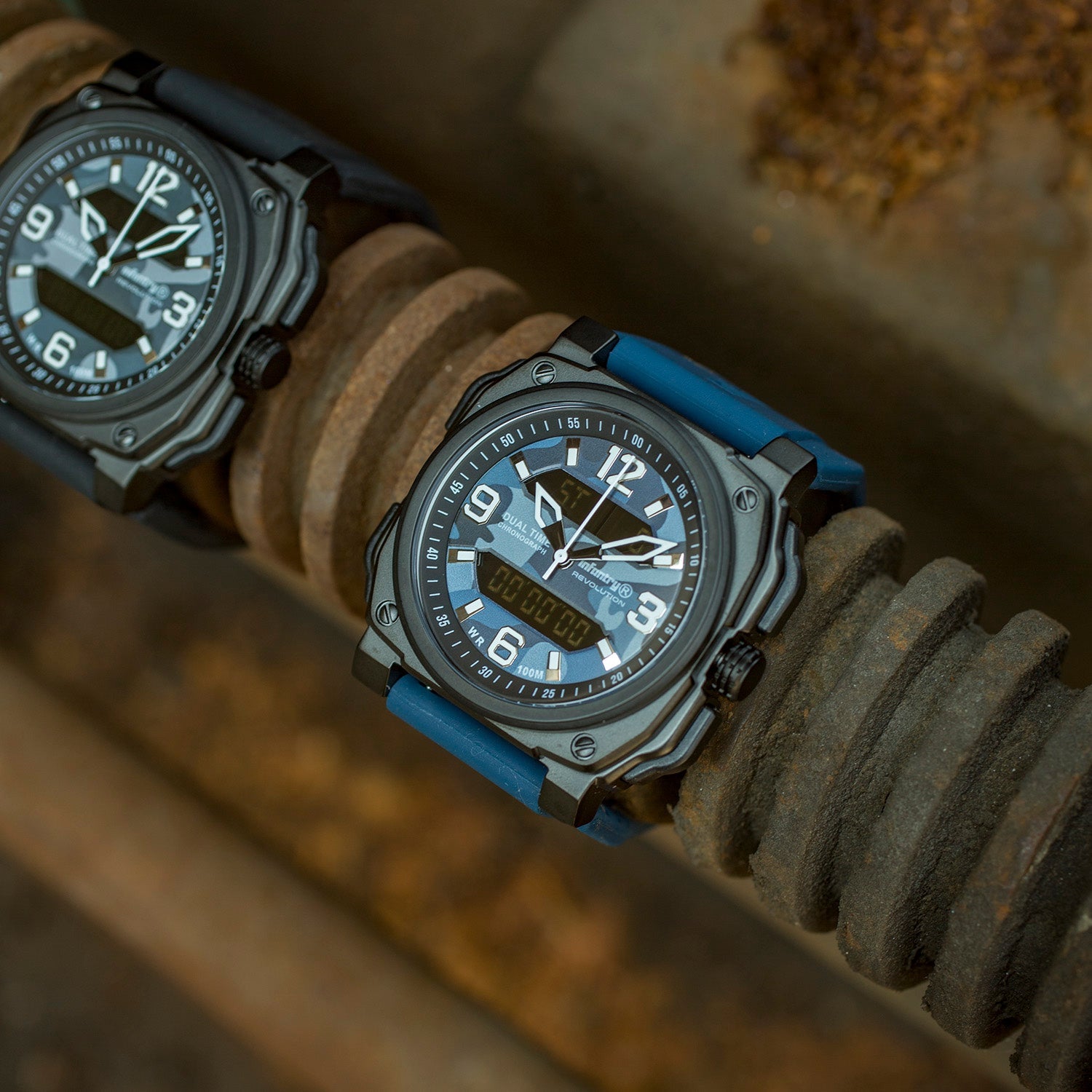INFANTRY REVOLUTION Revolution Dual Timer Watch