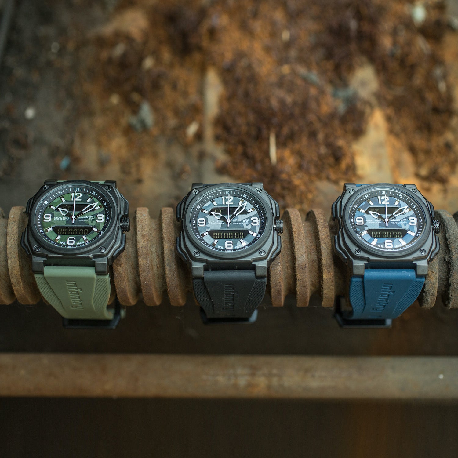 INFANTRY REVOLUTION Revolution Dual Timer Watch