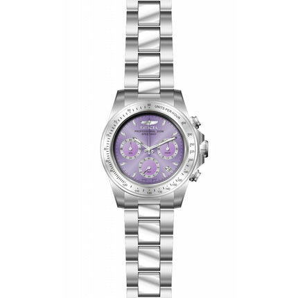 INVICTA Women's Speedway 39mm Silver/Purple Watch
