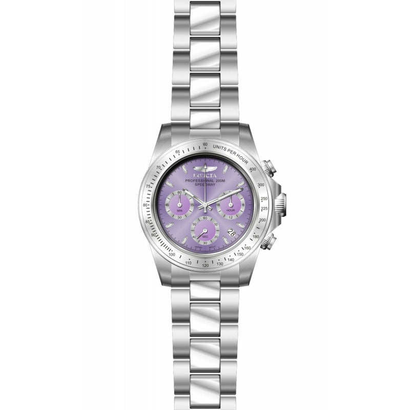 INVICTA Women's Speedway 39mm Silver/Purple Watch