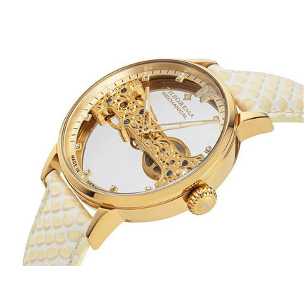 TUFINA GERMANY LADY BUTTERFLY THEOREMA GOLD | BEIGE Watch
