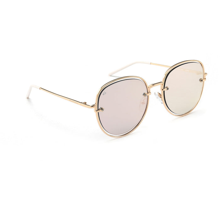 PRIVE REVAUX ESCOBAR / Palladium Pink Mirror Sunglasses