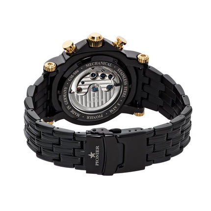 TUFINA GERMANY MIAMI PIONIER STEEL BLACK | GOLD Watch