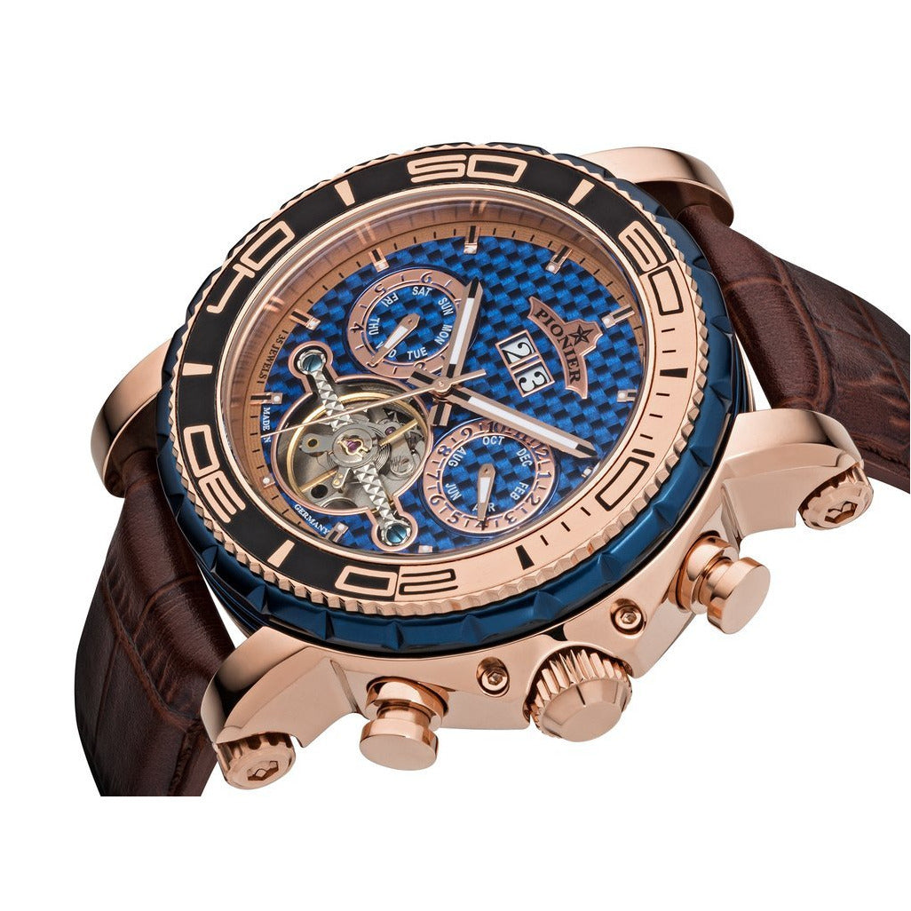 TUFINA GERMANY MIAMI PIONIER ROSE GOLD | BROWN Watch