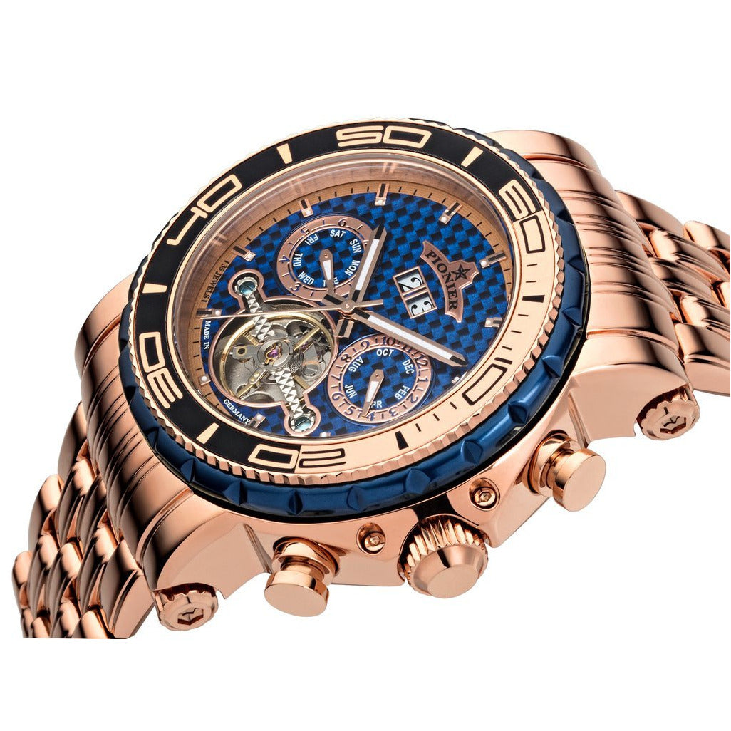 TUFINA GERMANY MIAMI PIONIER ROSE GOLD | BLUE Watch