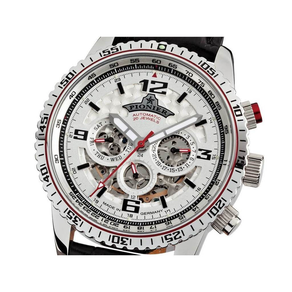 TUFINA GERMANY BARBADOS PIONIER SILVER | WHITE Watch