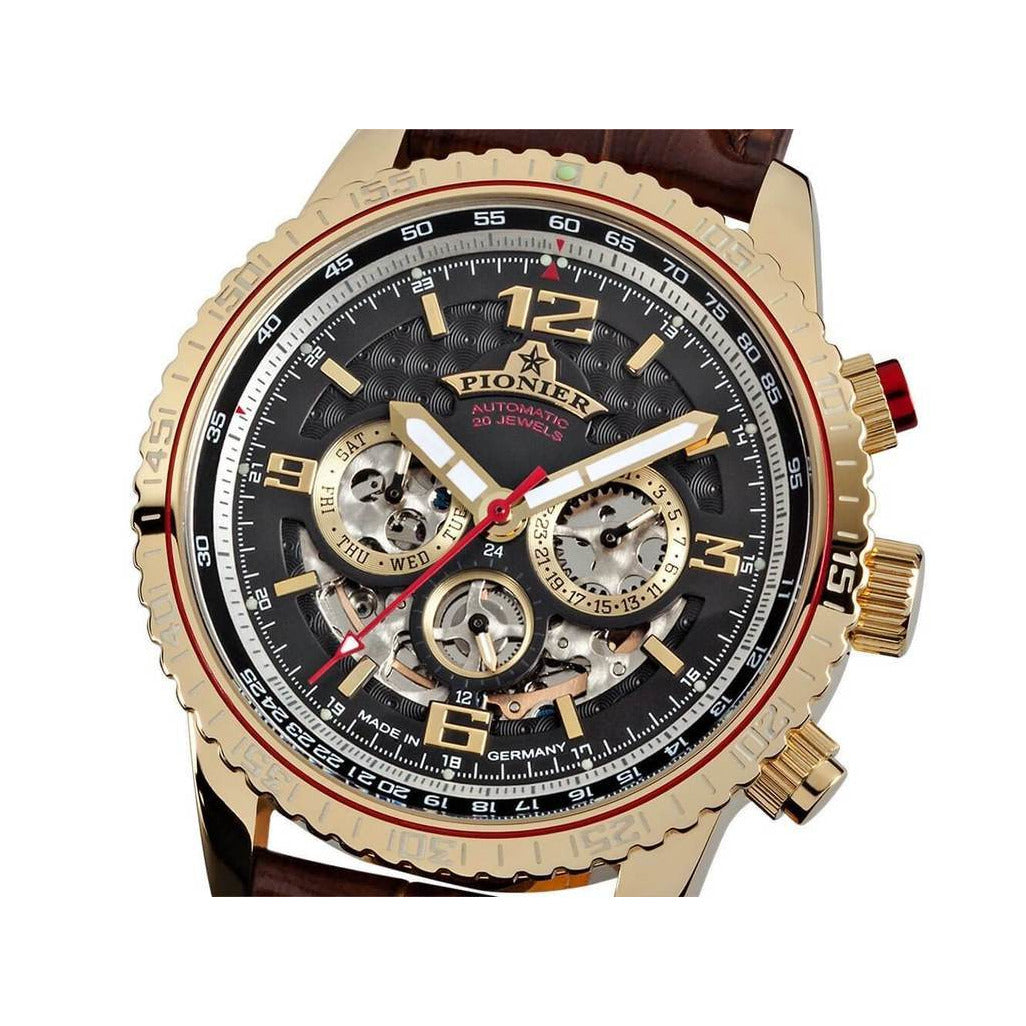 TUFINA GERMANY BARBADOS PIONIER GOLD | BROWN Watch