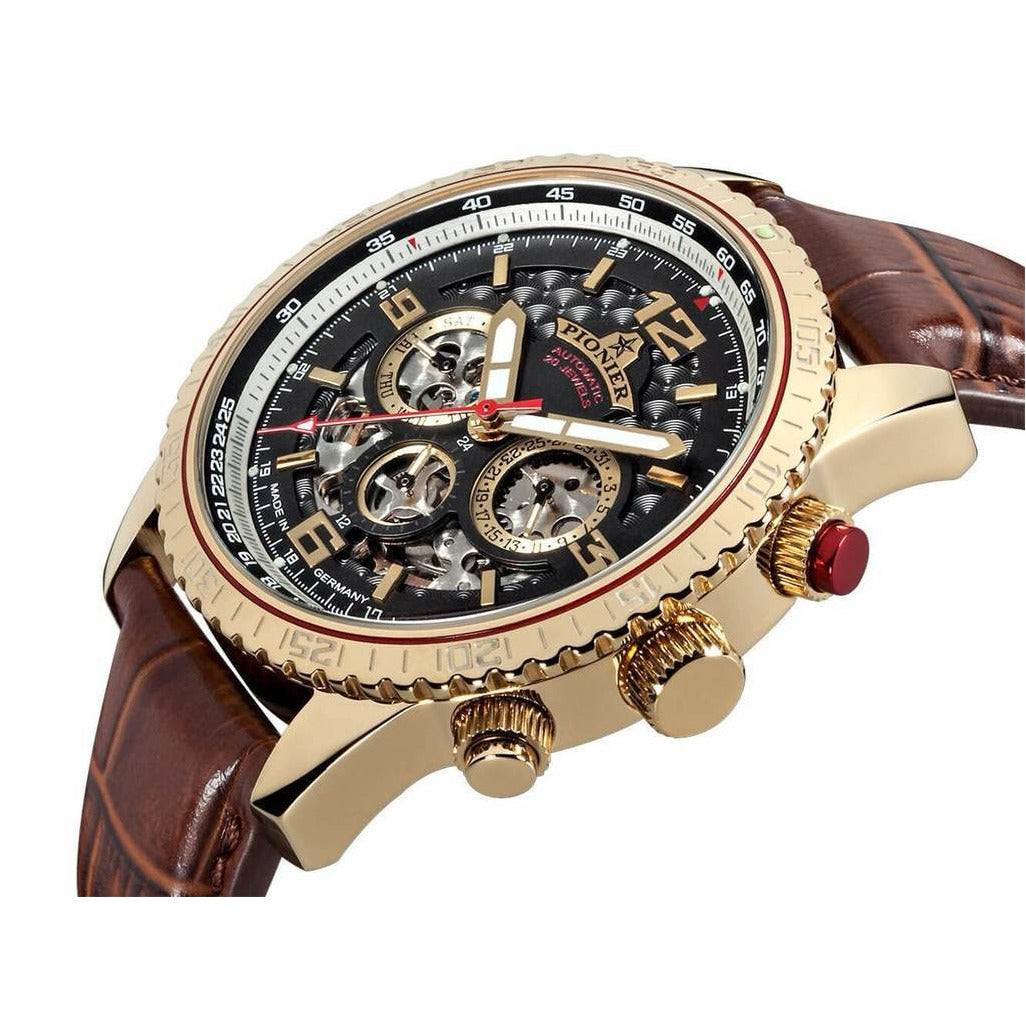 TUFINA GERMANY BARBADOS PIONIER GOLD | BROWN Watch