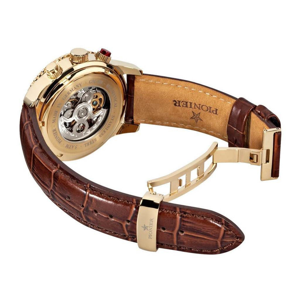 TUFINA GERMANY BARBADOS PIONIER GOLD | BROWN Watch