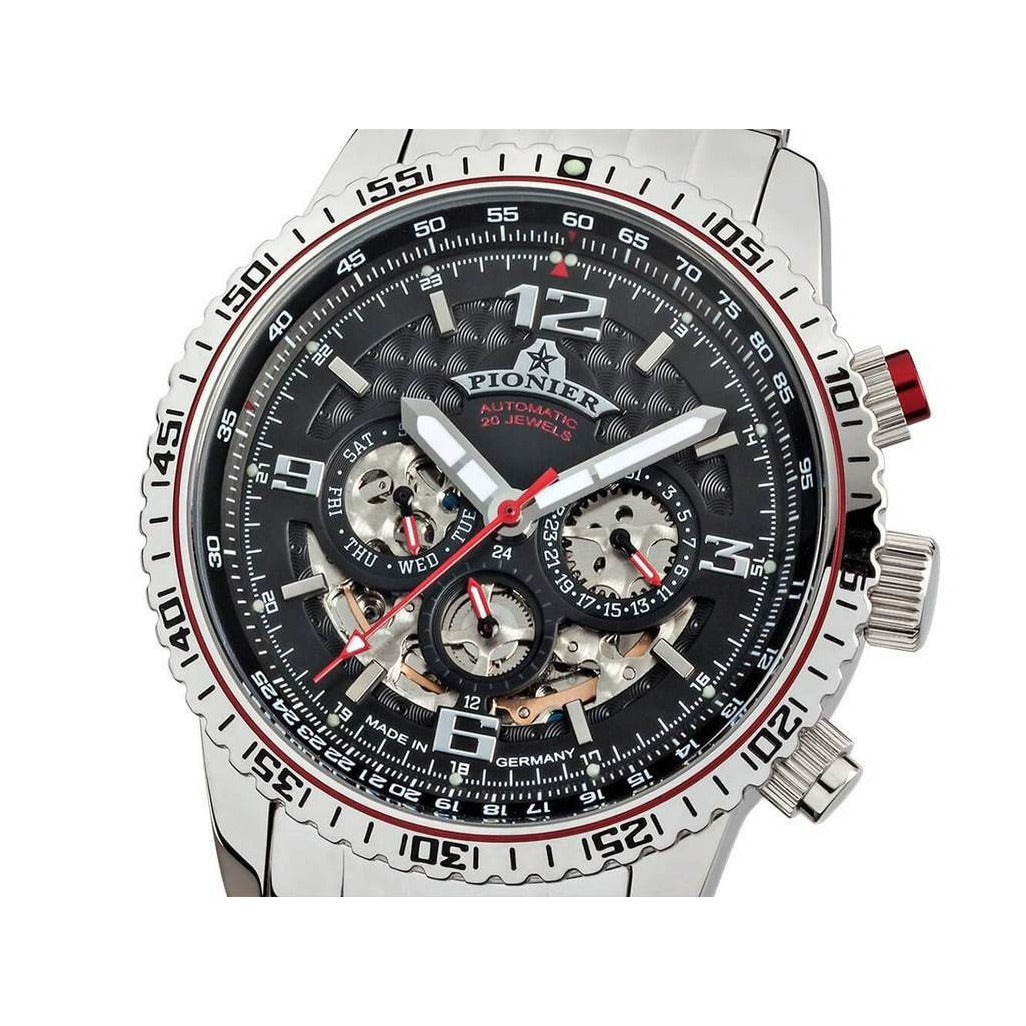 TUFINA GERMANY BARBADOS PIONIER STEEL SILVER | BLACK Watch