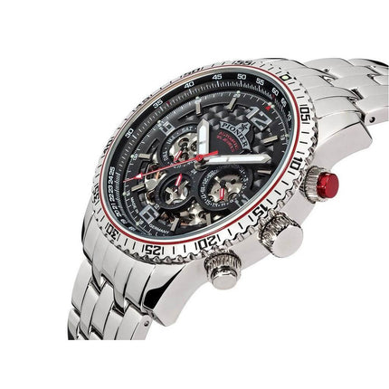 TUFINA GERMANY BARBADOS PIONIER STEEL SILVER | BLACK Watch