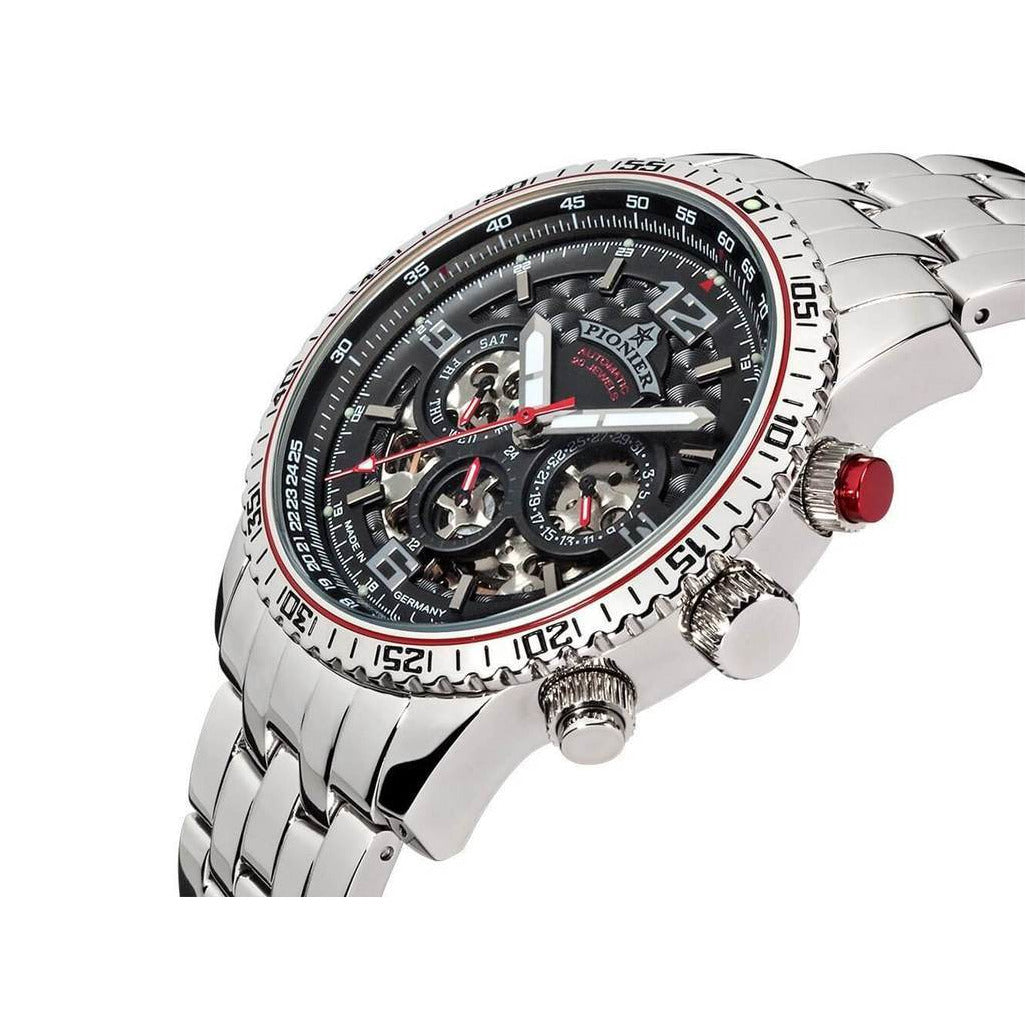 TUFINA GERMANY BARBADOS PIONIER STEEL SILVER | BLACK Watch