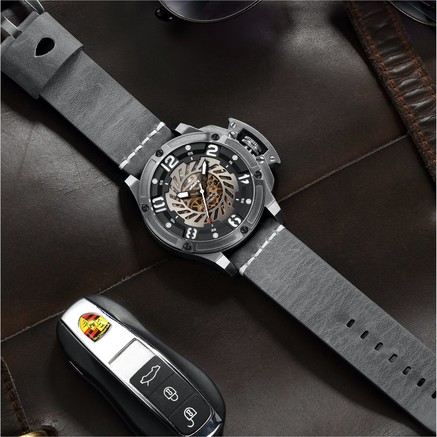 INFANTRY REVOLUTION AVIATEUR THUNDERBIRD SKELETON IONIC/GREY Watch