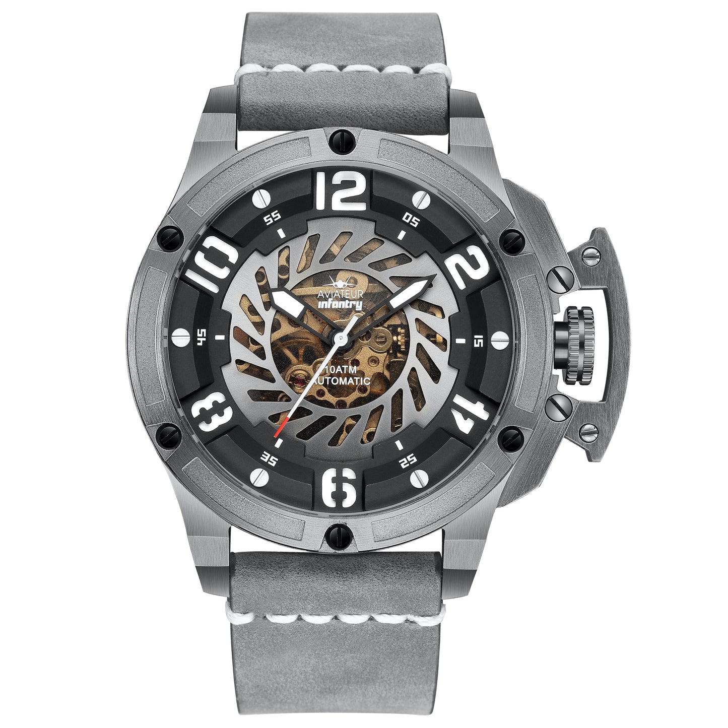 INFANTRY REVOLUTION AVIATEUR THUNDERBIRD SKELETON IONIC/GREY Watch