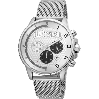 JUST CAVALLI Men's Dash Milanese Steel Watch