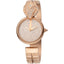 JUST CAVALLI Glam Cuff Snake Zirconia Rose Gold Watch