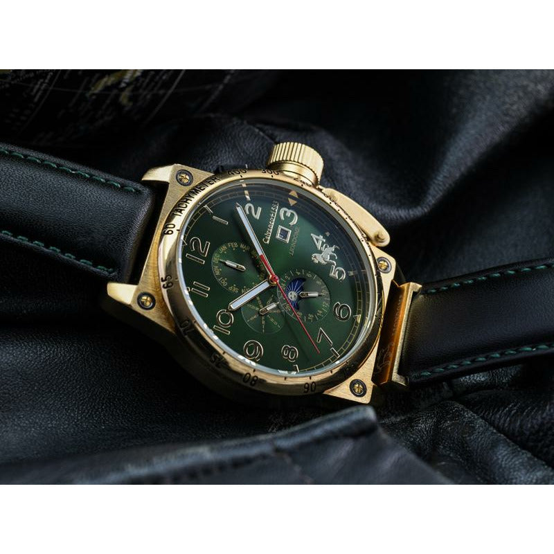 CALVANEO 1583 Liondome Britannic Gold Automatic Watch Watch