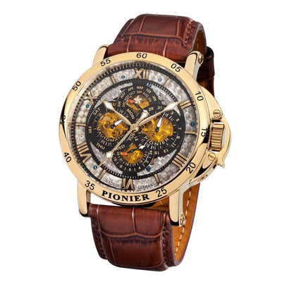 TUFINA GERMANY DUBLIN DIAMONDS PIONIER GOLD | BROWN Watch