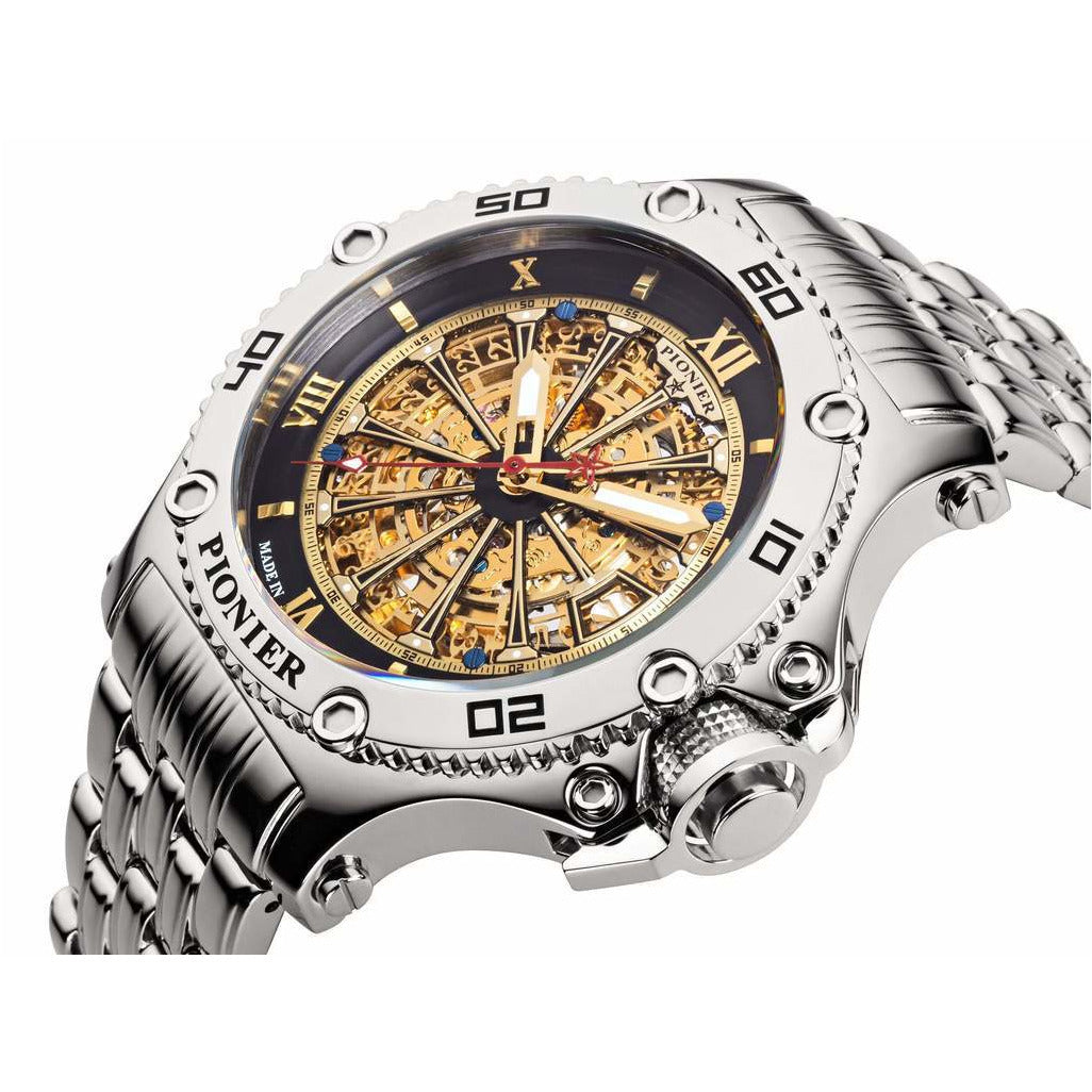 TUFINA GERMANY BARCELONA PIONIER STEEL | SILVER Watch