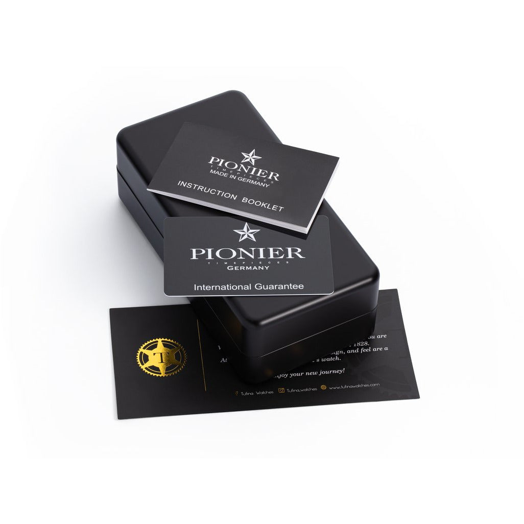 TUFINA GERMANY AMSTERDAM DIAMONDS PIONIER GOLD BROWN | BLUE Watch