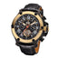 TUFINA GERMANY NEW YORK DIAMONDS PIONIER BLACK | GOLD Watch