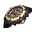 TUFINA GERMANY NEW YORK DIAMONDS PIONIER BLACK | GOLD Watch