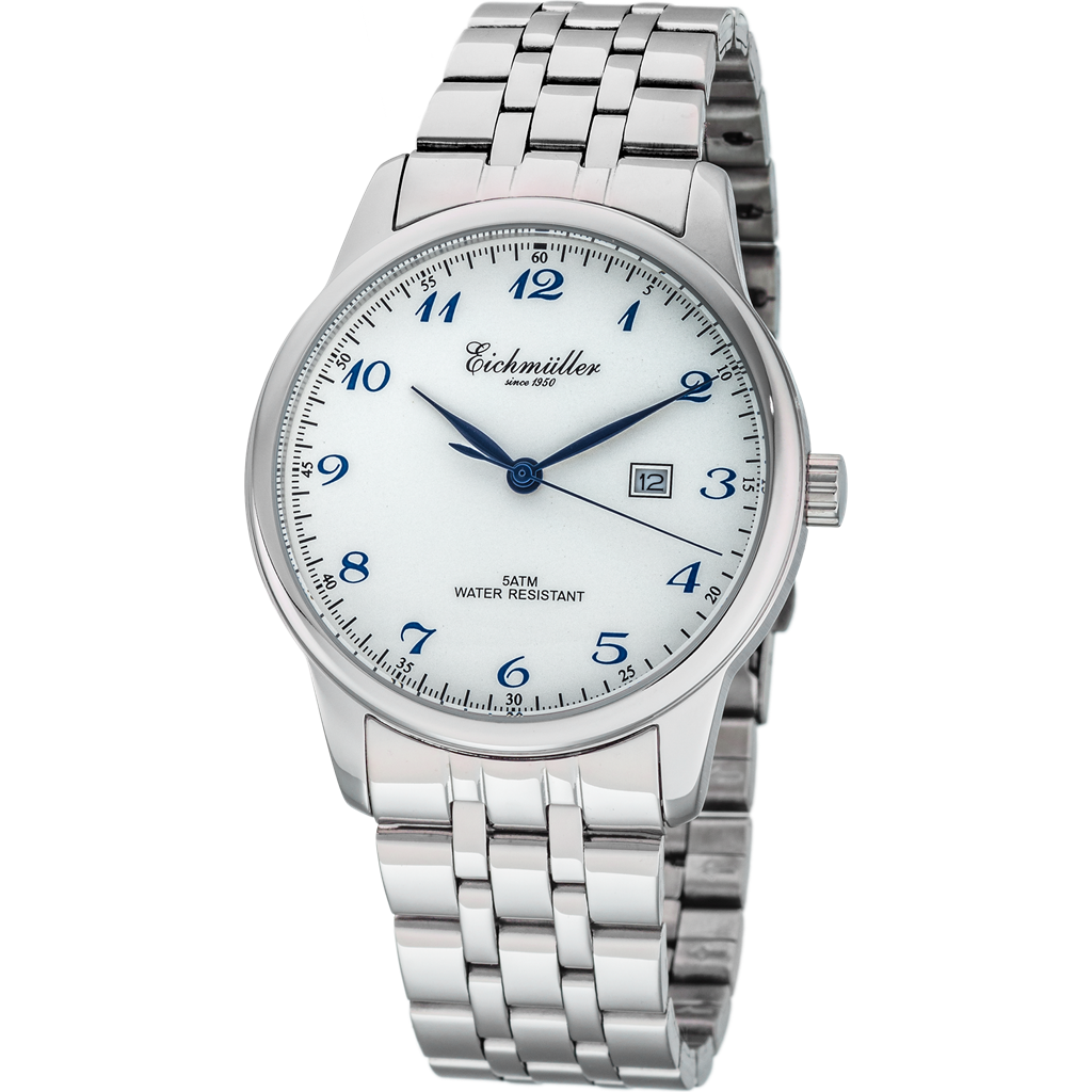 EICHMULLER since 1950 Traditional Eichmüller Steel White Watch
