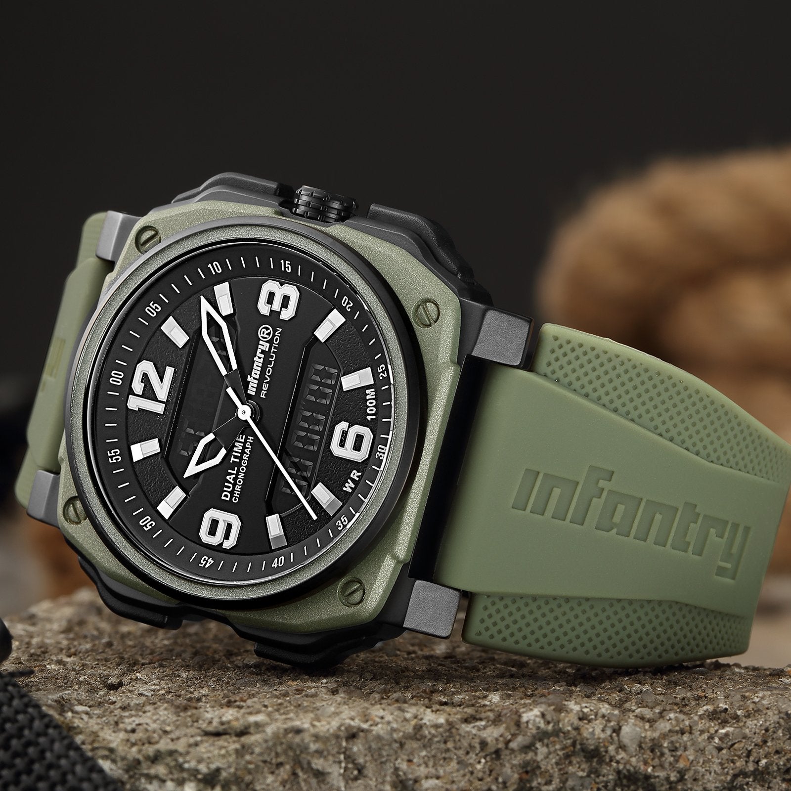 INFANTRY REVOLUTION Revolution Dual Timer Watch