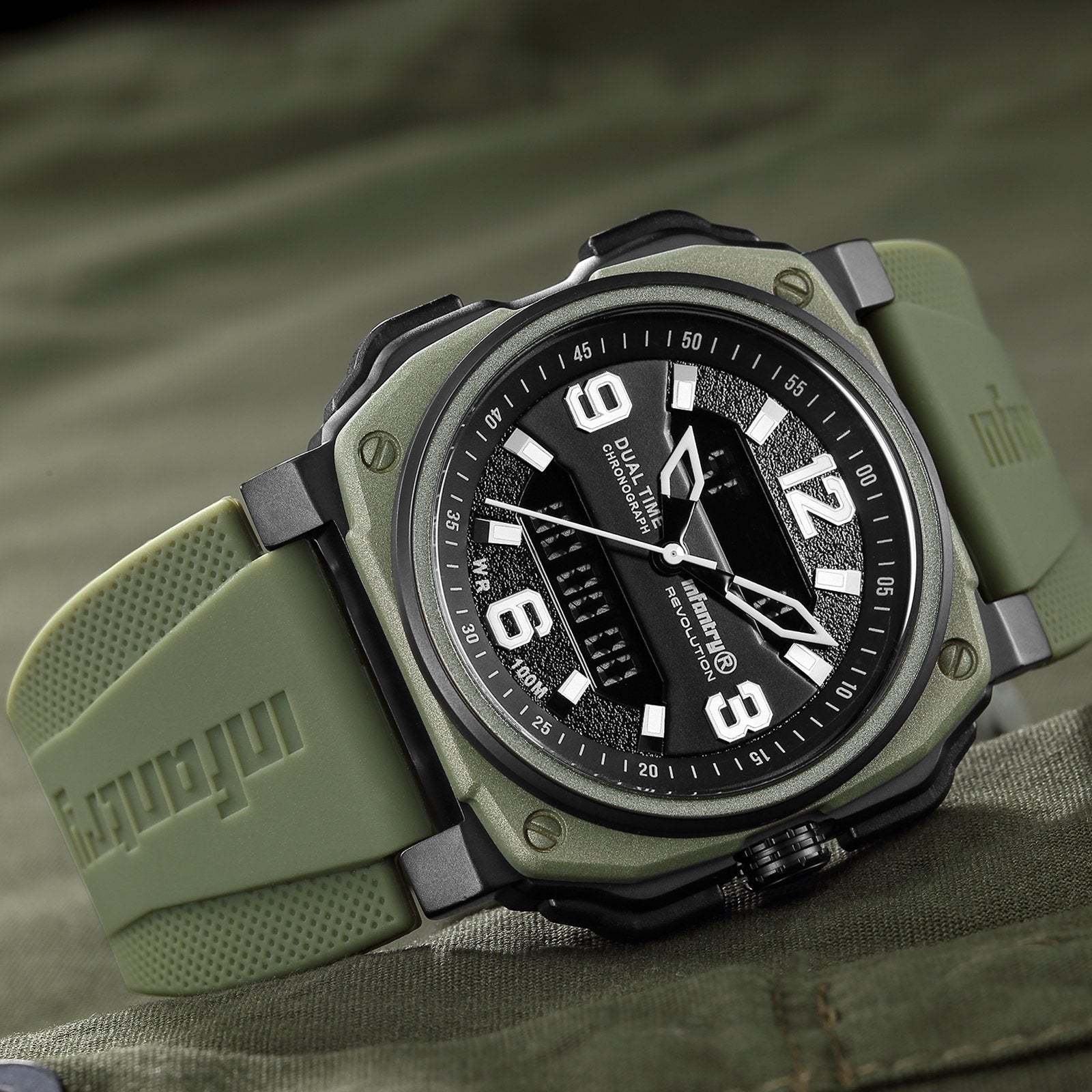INFANTRY REVOLUTION Revolution Dual Timer Watch