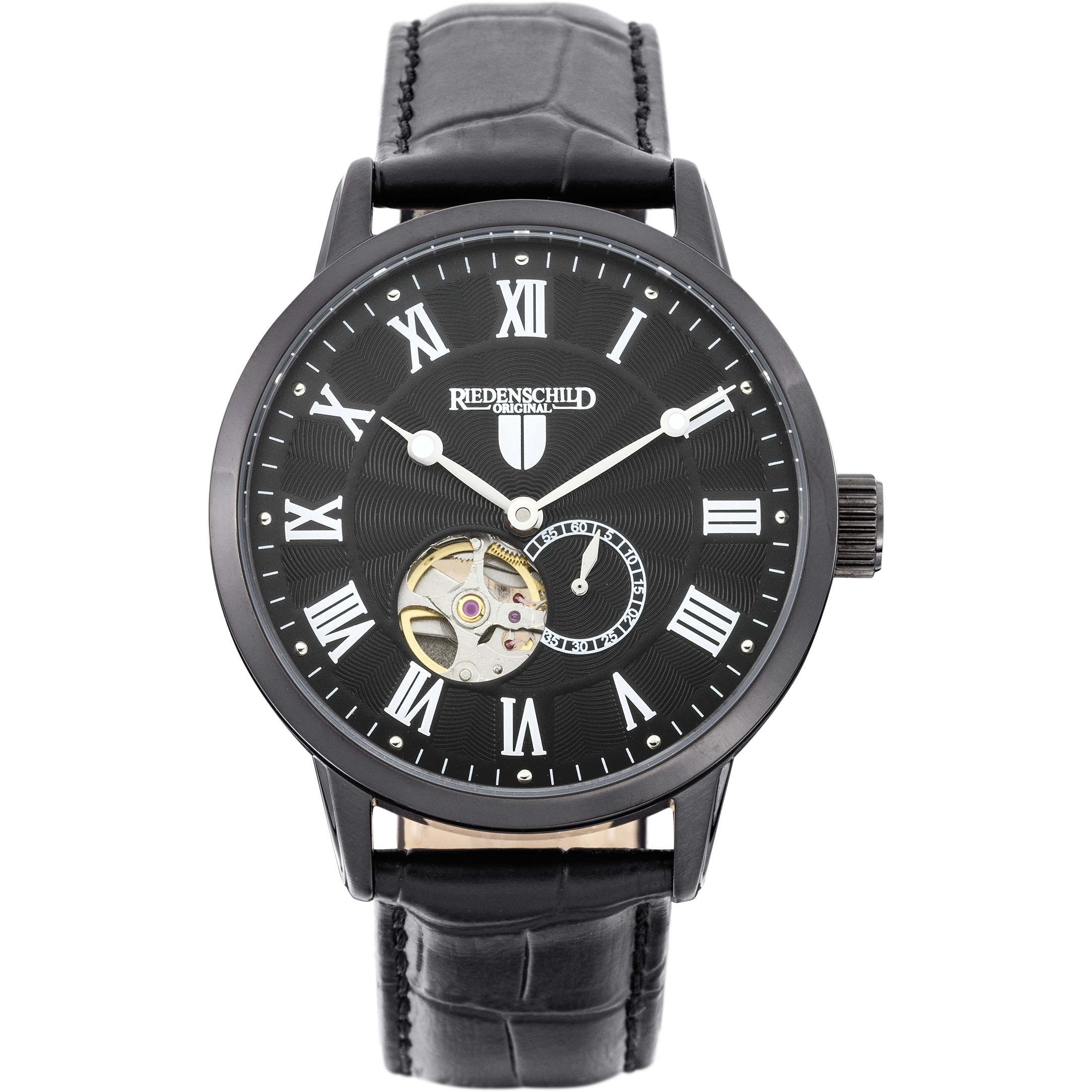 RIEDENSCHILD ORIGINAL Automatic Reich Power Reserve Black Edition Watch