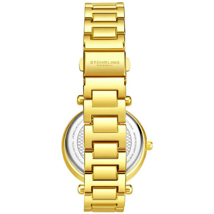 STUHRLING ORIGINAL Aria 3905 Quartz 36mm Classic Gold/Black Watch
