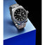 STUHRLING ORIGINAL 3935 Lineage Quartz 42mm Classic Silver/Black Watch