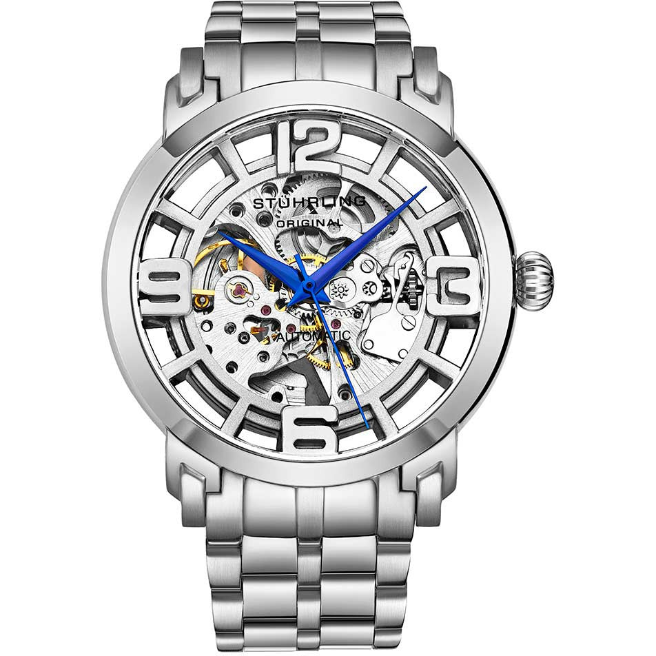 STUHRLING ORIGINAL Winchester 3964 Automatic 42 mm Skeleton Watch