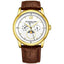 STUHRLING ORIGINAL Celestia 898 Quartz 39mm Classic Gold/Brown Watch