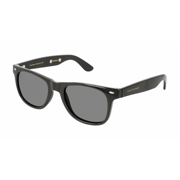 PRIVE REVAUX PRESS - MAGNET / Caviar Black Sunglasses