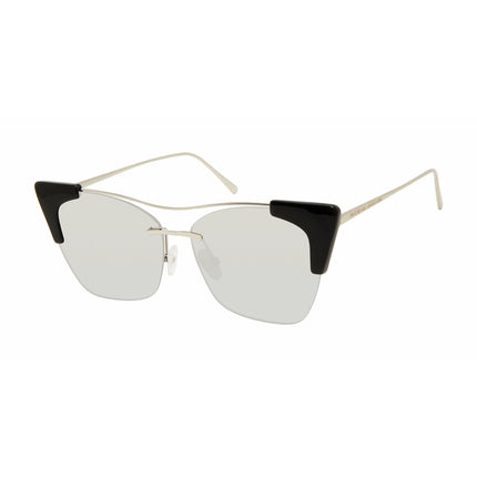PRIVE REVAUX MADS x Madelaine Petsch / Caviar Black Palladium Sunglasses