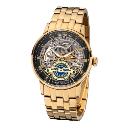 TUFINA GERMANY OSLO THEOREMA STEEL GOLD | BLACK Watch