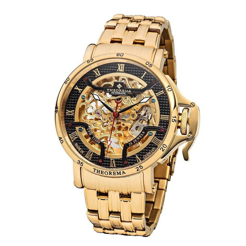 TUFINA GERMANY MADRID THEOREMA STEEL | GOLD BLACK Watch