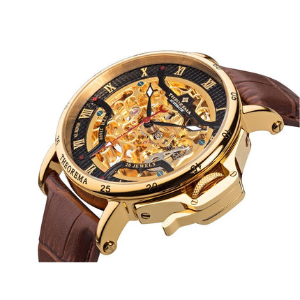 TUFINA GERMANY MADRID THEOREMA GOLD | BROWN Watch