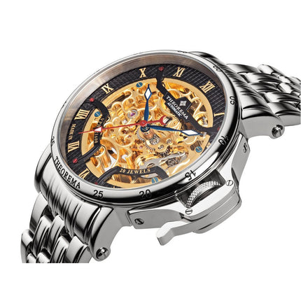 TUFINA GERMANY MADRID THEOREMA STEEL | SILVER BLACK Watch